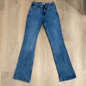 Wrangler Women's Flare Jeans in Blue